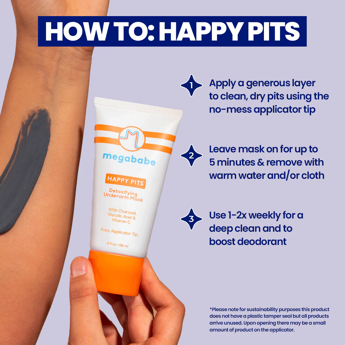 Happy Pits Underarm Mask - Image 3