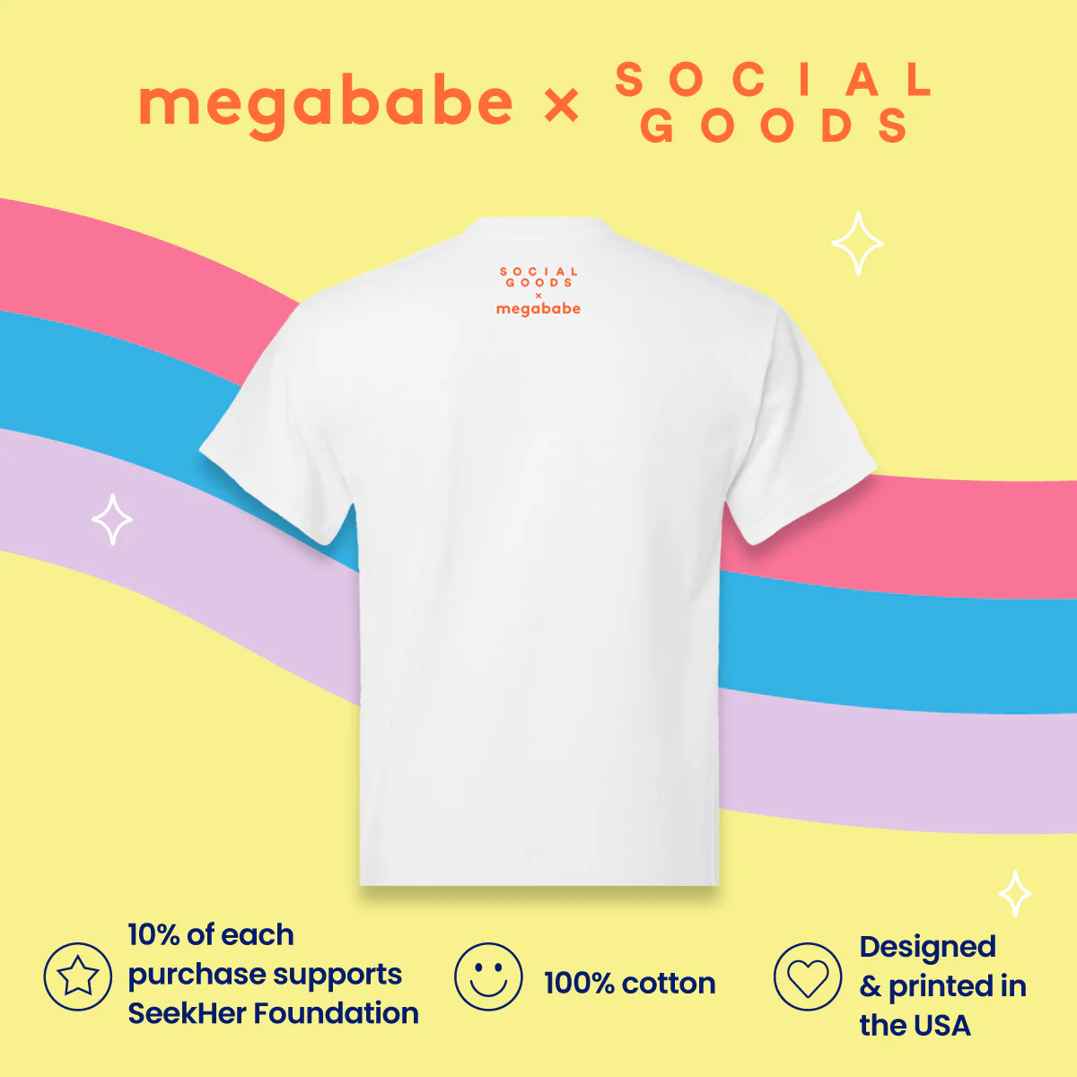 Megababe x Social Goods "I'm Not Fine" T-shirt - Image 5