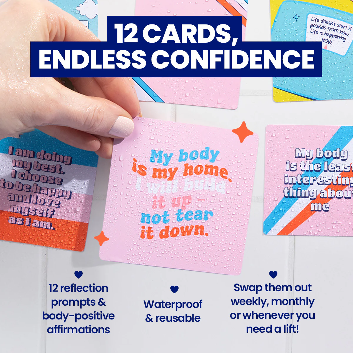 Shower Empower Body Affirmation Cards - Image 5