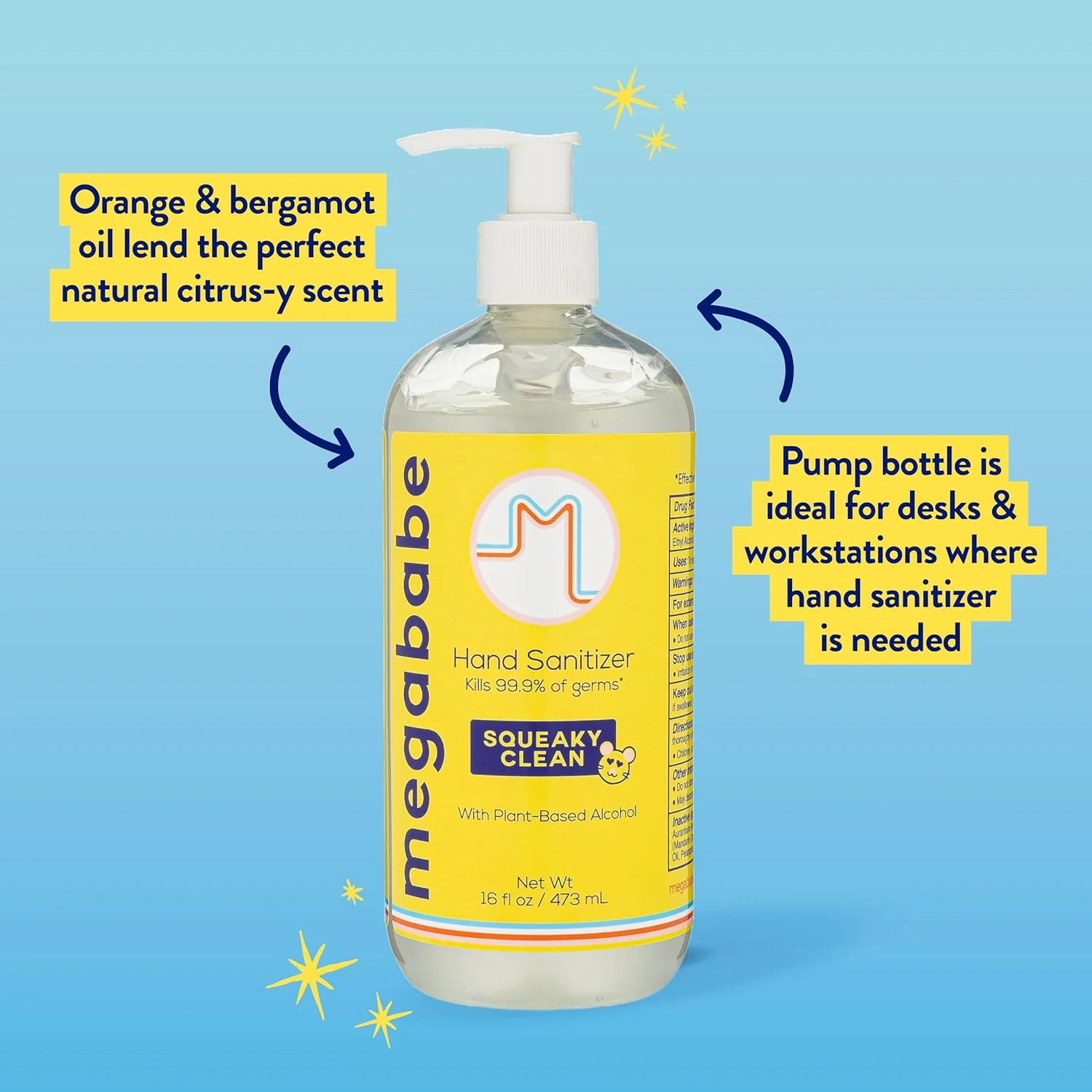 Squeaky Clean Hand Sanitizer Pump - Image 3