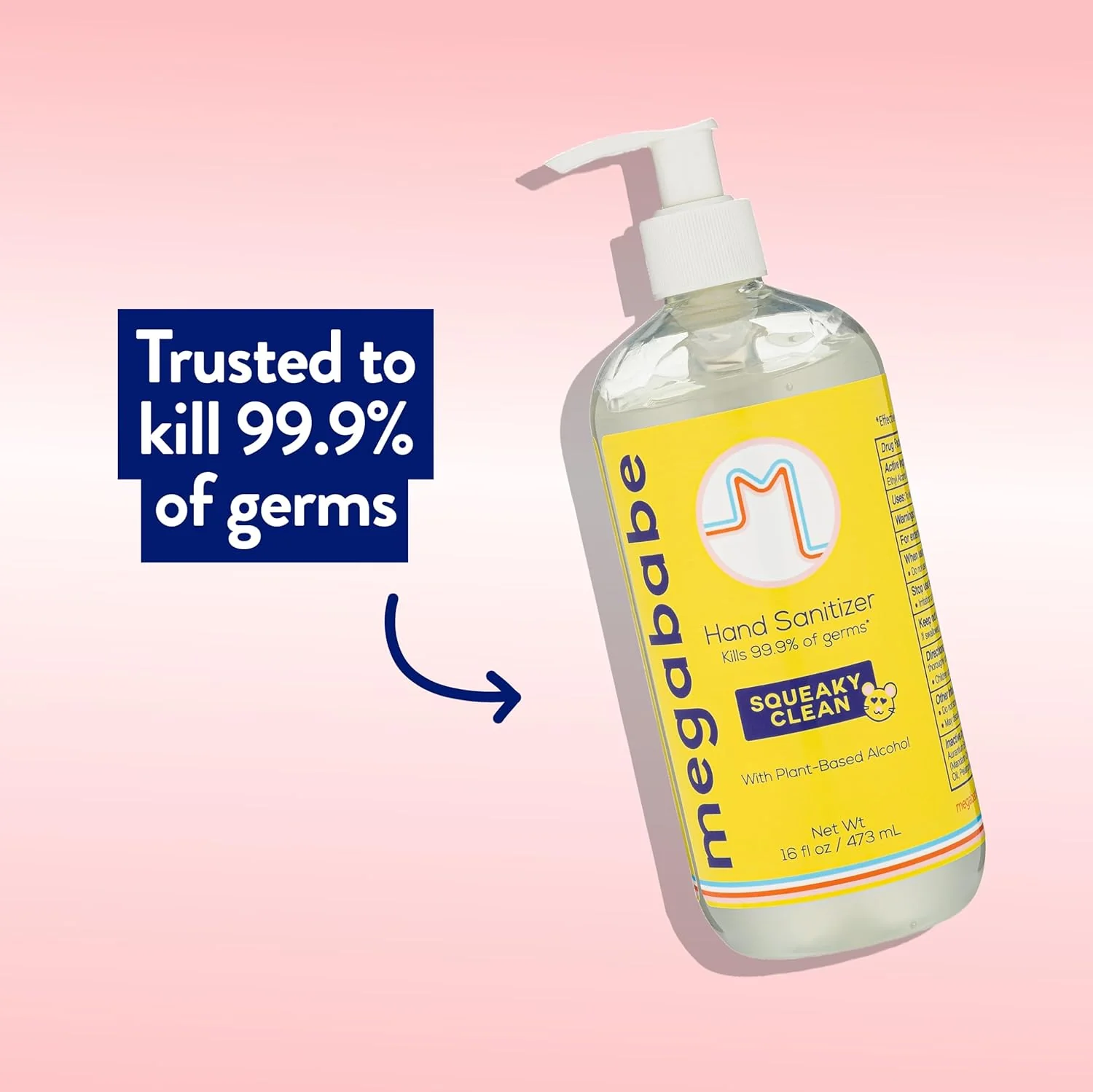 Squeaky Clean Hand Sanitizer Pump - Image 4