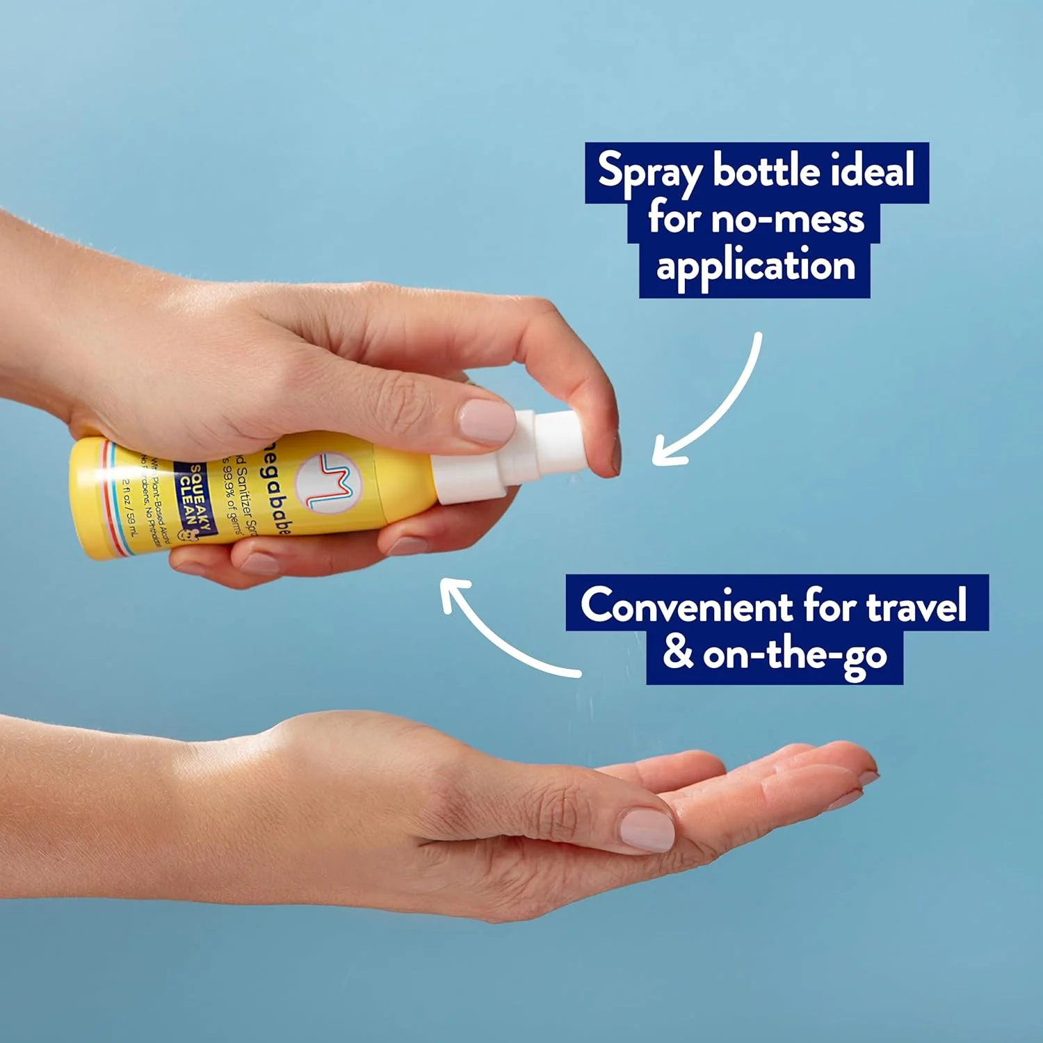 Squeaky Clean Hand Sanitizer Spray - Image 2
